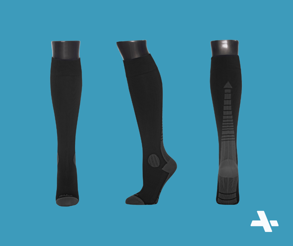 Sports Compression Socks Black