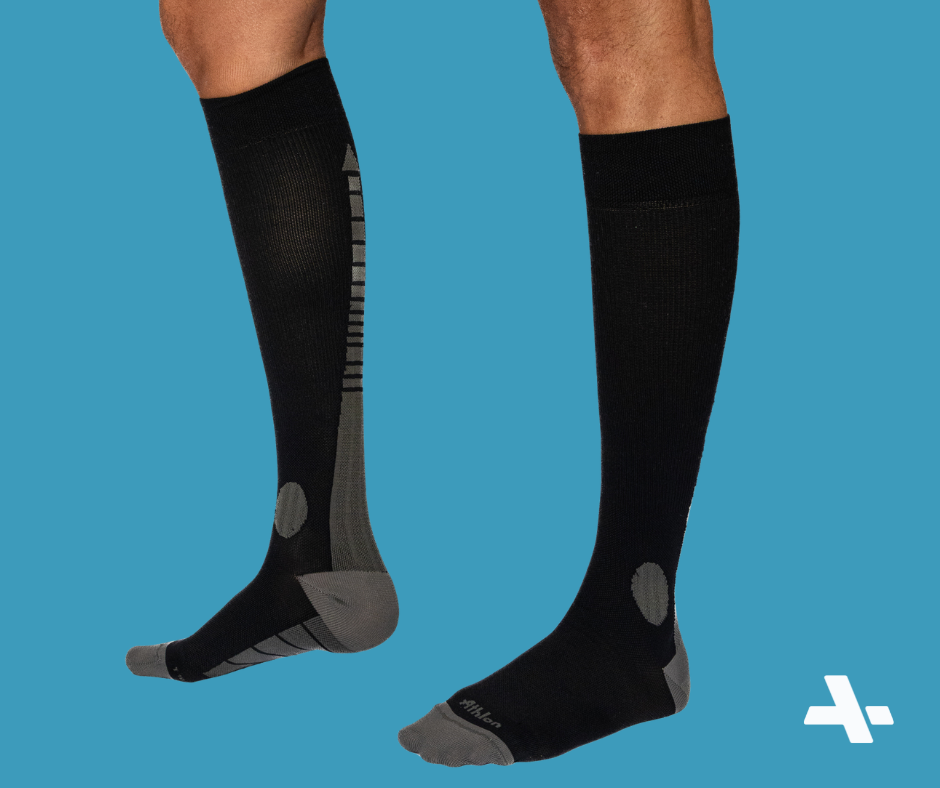 Sports Compression Socks Black
