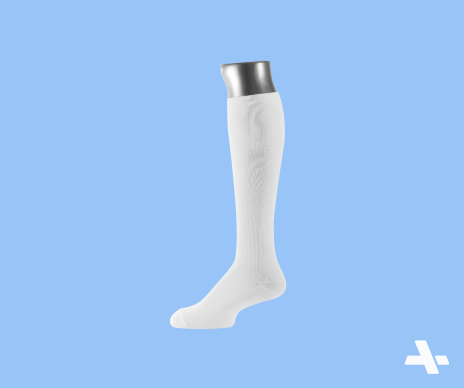 Ribbed Compression Socks