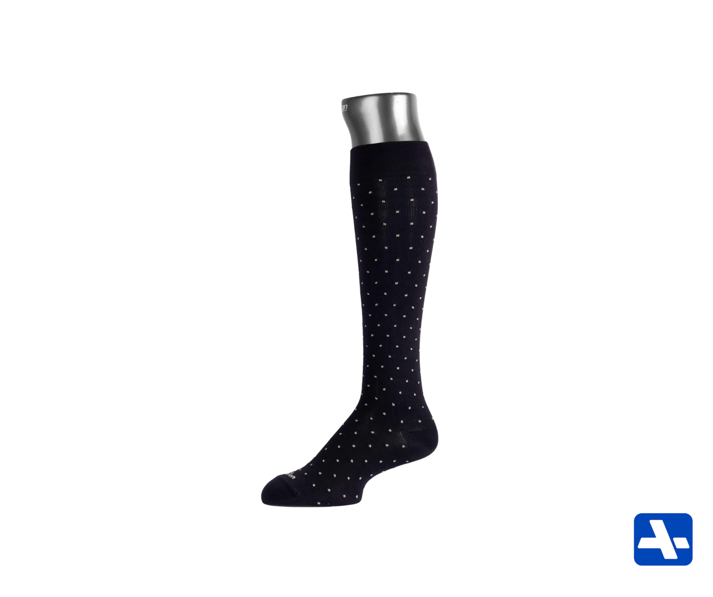 Compression Socks with Dotted Design – Microfiber