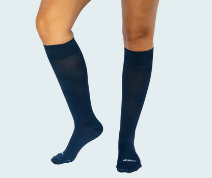 Ribbed Compression Socks