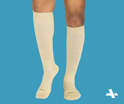 Ribbed Compression Socks