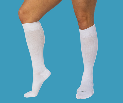 Ribbed Compression Socks