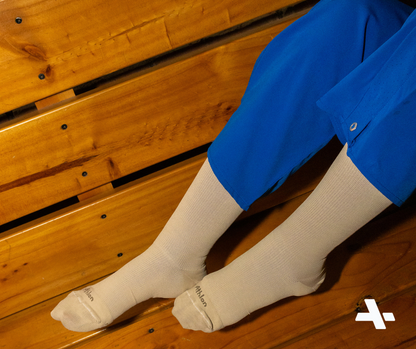 Ribbed Compression Socks